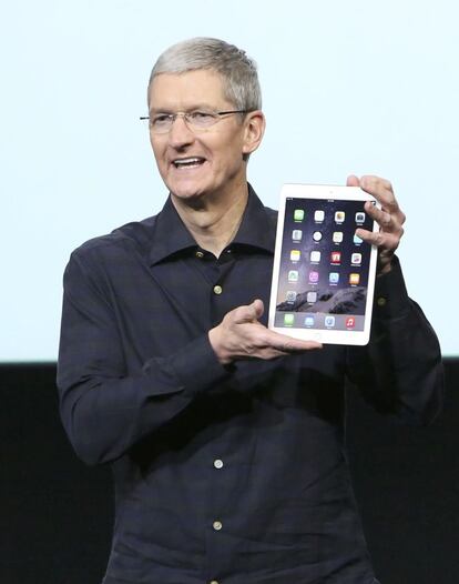 Tim Cook, consejero delegado de Apple.