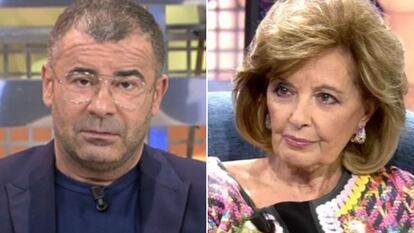 Jorge Javier Vázquez y María Teresa Campos, el 3 de octubre en Telecinco.