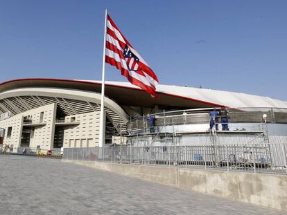 Exteriores del Wanda Metropolitano