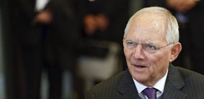 El ministro alemán de Finanzas, Wolfgang Schäuble.