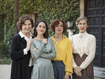 Ana Wagener, Macarena García, Patricia López Arnaiz y Cecilia Freire en 'La otra mirada'.