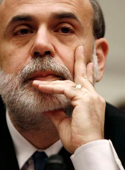 El presidente de la Reserva Federal de EE UU, Ben Bernanke.