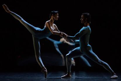 Pase grafico de los 30 años de danza del Victor Ullate Ballet en los Teatros del Canal, en Madrid.