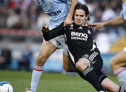 Gago, en el partido contra el Celta