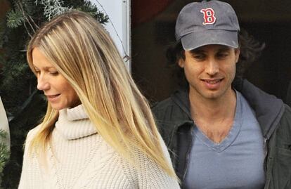 La actriz Gwyneth Paltrowen y el productor Brad Falchuk el pasado diciembre en Los &Aacute;ngeles.