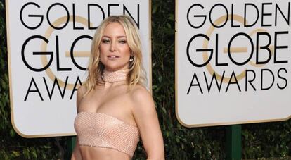 Kate Hudson en la anterior entrega de los Globos de Oro