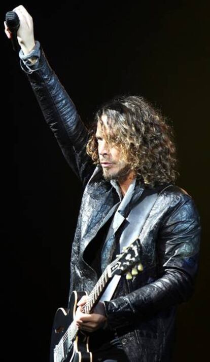 Chris Cornell, en un concierto en Hyde Park en 2012.