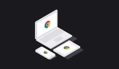 Google Chrome en distintos dispositivos.