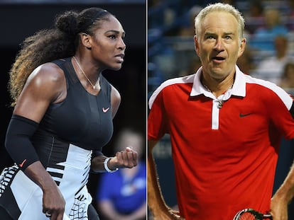 Donald Trump intentó convencer a Williams y McEnroe para protagonizar un nuevo duelo entre sexos.