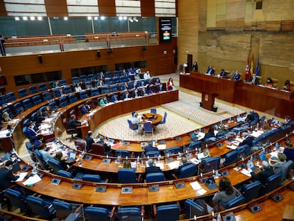 Vista general de la Asamblea de Madrid.