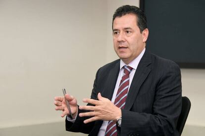 Felipe Muñoz, durante la conversación con EL PAÍS.