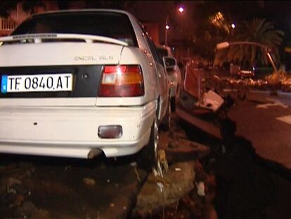 Las fuertes lluvias inundan Tenerife