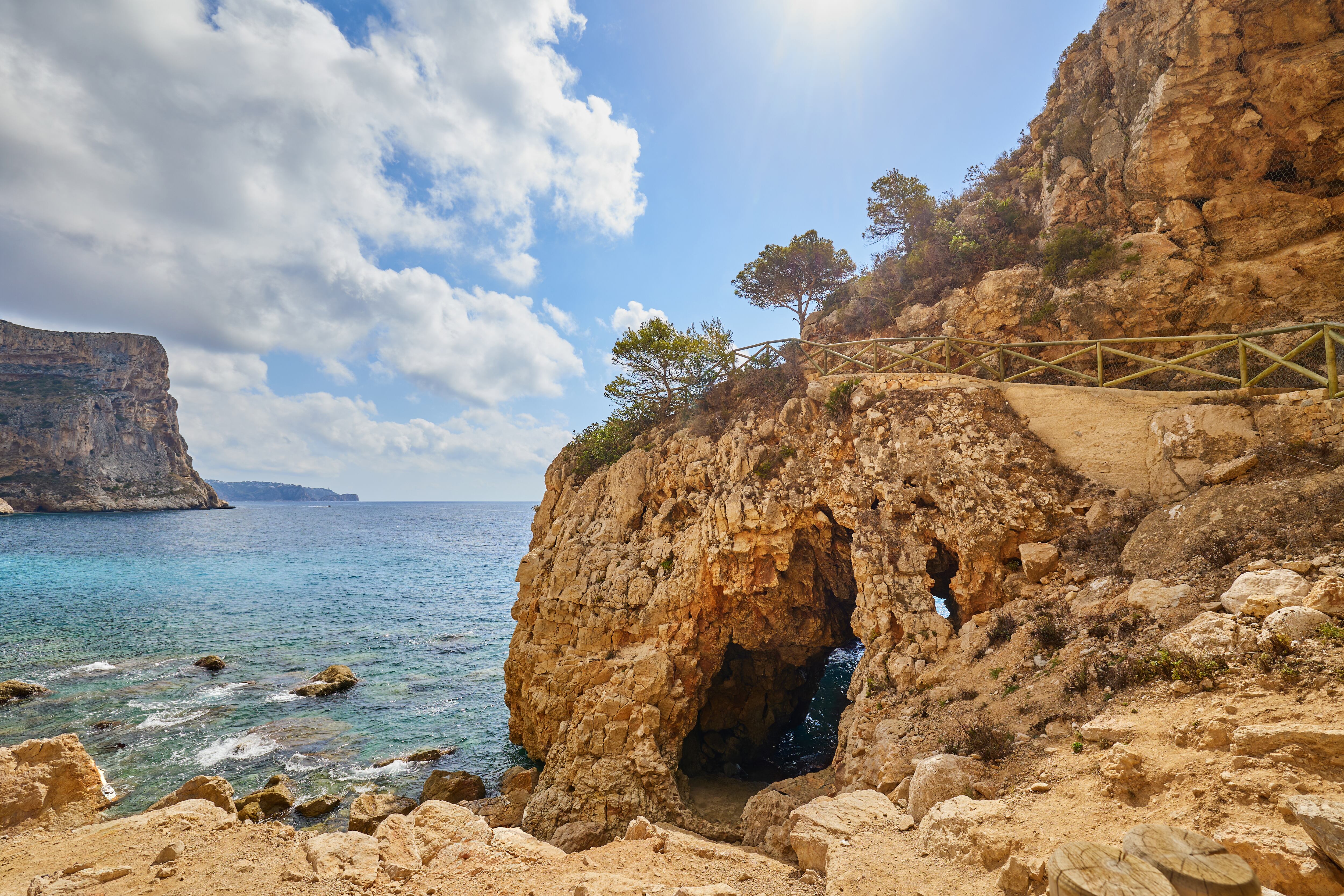 Cala del Moraig, en la localidad alicantina de Benitatxell.