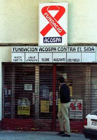 Fachada de la fundación Acospa en Alicante.