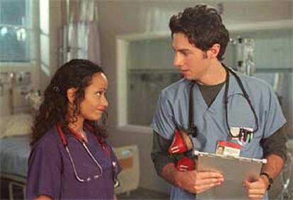 Una imagen de la serie <b></b><i>Scrubs.</i>