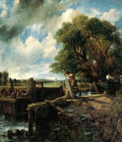 'La esclusa', de John Constable, de 1824.