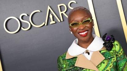 Cynthia Erivo, en la gala de nominados de los Oscar.