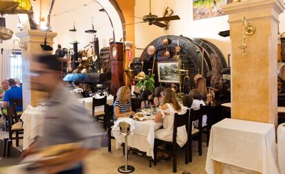 El restaurante Celler La Parra, en Port de Pollença. 