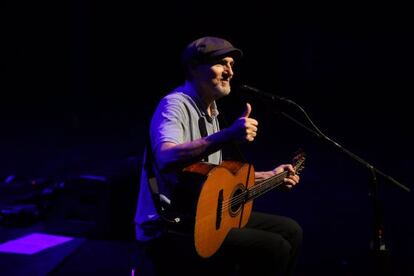 James Taylor dissabte a la nit al Festival del Mil·lenni.