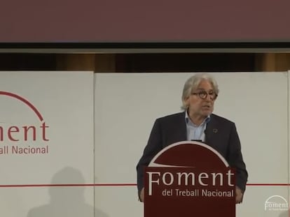 El president de Foment del Treball, Josep Sánchez-Llibre.