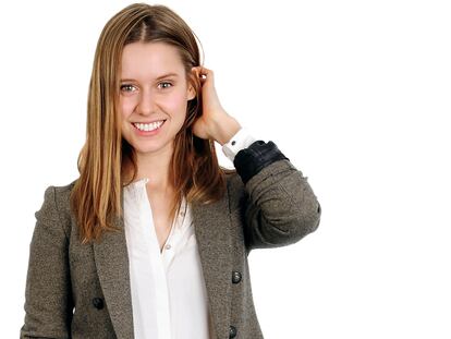 Manuela Vellés, actriz madrileña de 24 años.