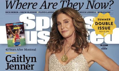 Caitlyn Jenner, en la portada de 'Sports Illustrated'.