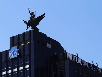 Sede de la compañía de seguros Mutua Madrileña en Madrid.