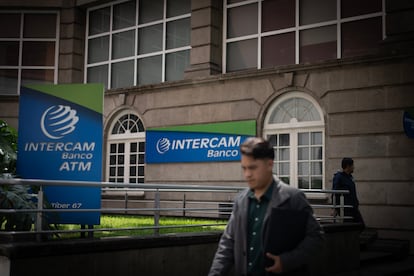 Sucursal del banco Intercam, en Ciudad de México, el 25 de junio.