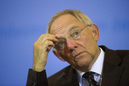 El ministro alemán de Hacienda, Wolfgang Schäuble, el pasado 30 de junio en Berlín.