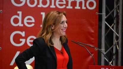 La alcaldesa de Alcorcón, Candelaria Testa, en mayo de 2023.