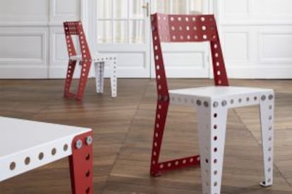 Silla de Meccano Home