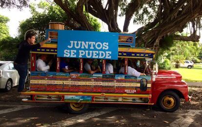 Activistas pro-Clinton del grupo Proyecto Pastelitos.