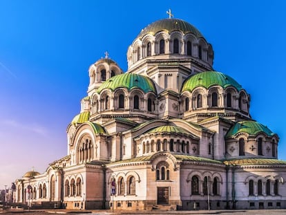 La catedral Alexander Nevski, en Sofía (Bulgaria).