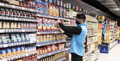 Supermercado de Caprabo en Cataluña.