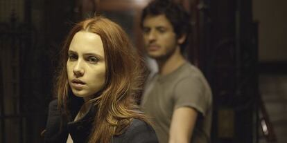 Aura Garrido y Javier Pereira, protagonistas de 'Stockholm'.