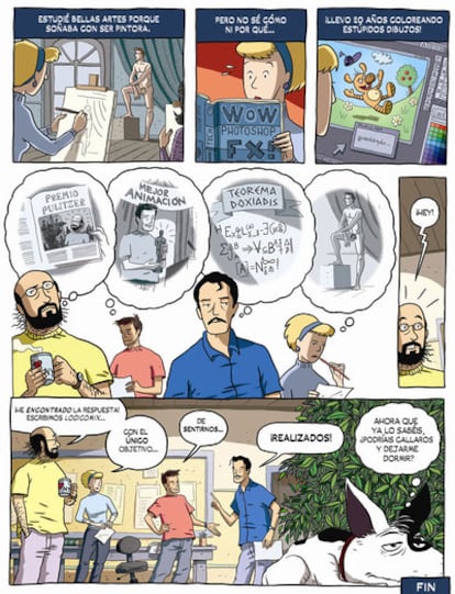 Cómic especial para Babelia