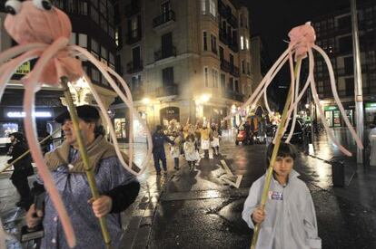 Imagen de los Carnavales de Bilbao.
