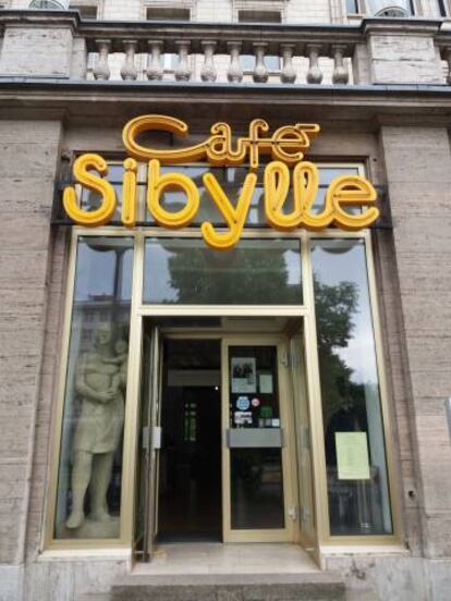 El Café Sibylle, en la avenida de Karl-Marx de Berlín.