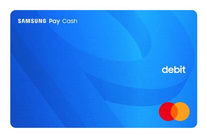 Tarjeta online prepago Samsung Pay Cash.