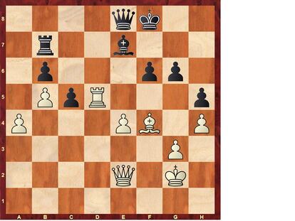 Posición tras 44 …g6