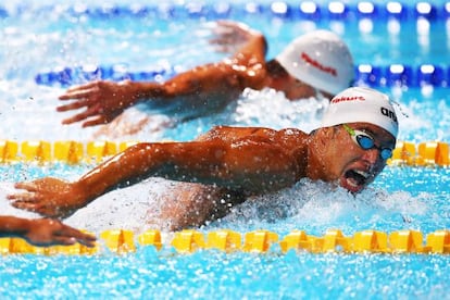 Chad le Clos, en la final de 200m mariposa