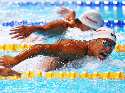 Chad le Clos, en la final de 200m mariposa