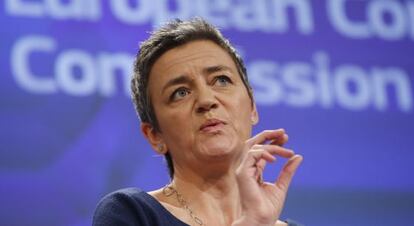 La comissària europea de Competència, Margrethe Vestager.