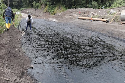 derrame petrolero Ecuador