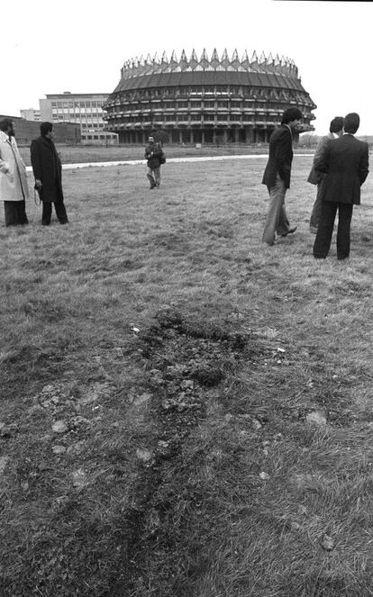 Lugar desde que ETA pm lanzó un pequeño cohete anticarro el Palacio de la Moncloa en marzo de 1980.