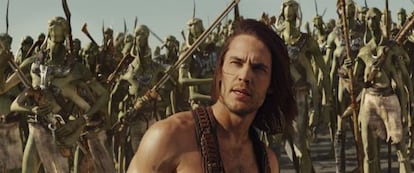 El actor Taylor Kitsch, en &#039;John Carter&#039;, basada en una novela de Edgar Rice Burroughs.