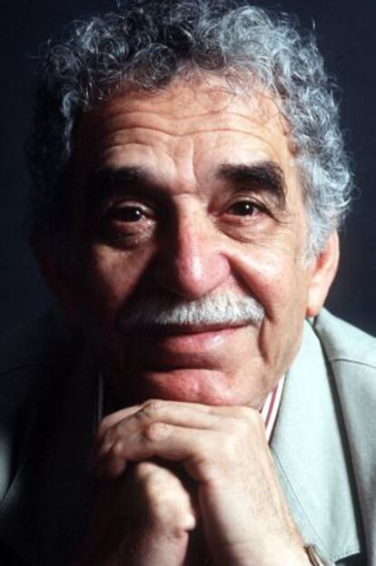 Garc&iacute;a M&aacute;rquez fotografiado en 1996.