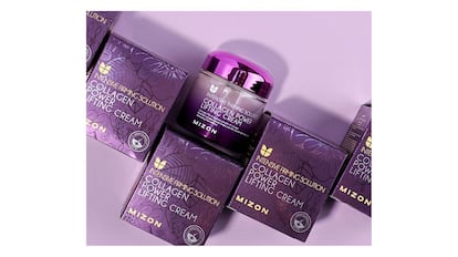 Crema coreana antiedad con colágeno marino