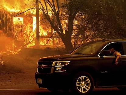 Las imágenes del incendio en Greenville, California