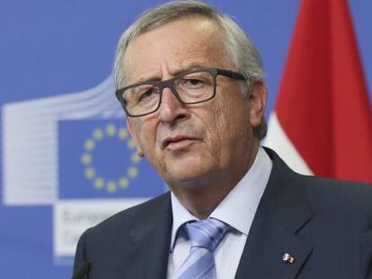 El presidente de la Comisi&oacute;n Europea, Jean-Claude Juncker, en una rueda de prensa. EFE/Archivo